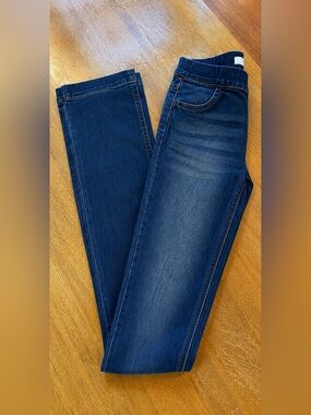 Cello Girls Size Small Dark Wash Pull-On Stretch Denim Jeans